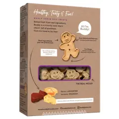 Buddy Biscuits Crunchy Assorted Flavors with Beef, Chicken and Cheese Biscuit Dog Treats - 16oz