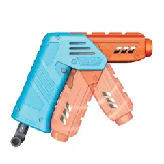 Dart Zone Covert Ops Max Solo Blaster: ABS Toy Blaster with Manual Power