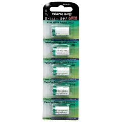 Dantona&reg; ValuePaq Energy 544A Alkaline Cylindrical Cell Batteries, 5 pk in Silver