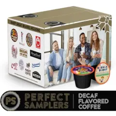 Perfect Samplers Decaf Best Sellers Flavored Coffee Pods Sampler Pack
