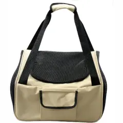 Pet Life Ultra-Lock' Collapsible Safety Travel Wire Folding Pet Car Seat Carrier