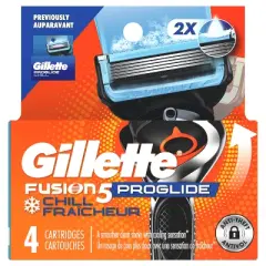Gillette ProGlide Chill Razor Refills for Men