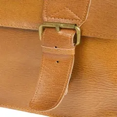 Amsterdam Double L Pannier Bag, Brown