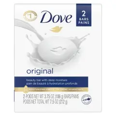 Dove Beauty White Moisturizing Beauty Bar Soap