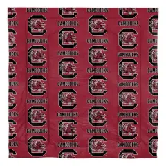 NCAA South Carolina Gamecocks Rotary Bed Set