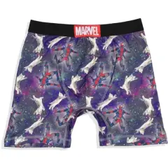 Marvel Mens' 2 Pack Deadpool Cat Symbol Boxers Underwear Boxer Briefs Black