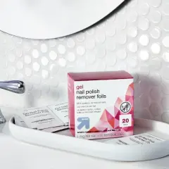 Gel Nail Polish Remover Foils - 20ct - up&up&trade;
