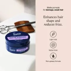 Suave Men Barber Essentials Flexible Hold Matte Finish Hair Styling Pomade - 1.75 fl oz