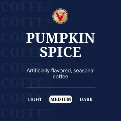 Victor Allen's Coffee Pumpkin Spice Flavored, Medium Roast, 80 Count, Single Serve Coffee Pods for Keurig K-Cup Brewers