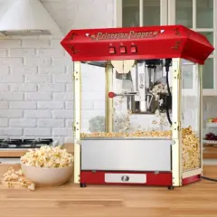 Great Northern Popcorn 8oz Princeton Popper, Red