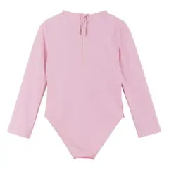 Andy & Evan Toddler  One-Piece Rashguard Pink, Size 4T