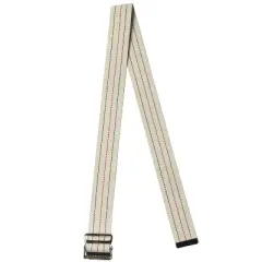 OTC Gait Transfer Belt, Support Hold for Caregiver, White