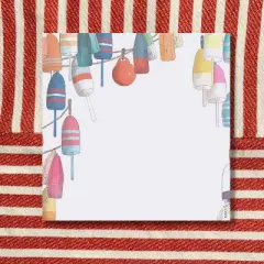 Buoys 6" x 6" Notepad by Ramus & Co (100 Heavyweight Tear-Off Sheets)