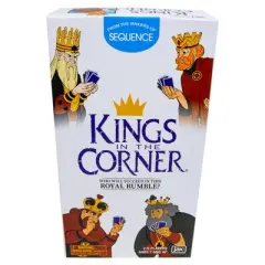 JAX Ltd. King's in the Corner Card Game, Pack of 2