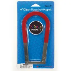Dowling Magnets Classic Horseshoe Magnet, 6"