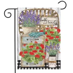 Briarwood Lane Garden Flag 12x18 For Outdoor Faith and Family Farmhouse Spring For Spring Garden Flag Flags For Outside
