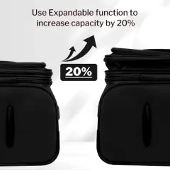 New York Xpress Soft Expandable Luggage Sets with TSA Lock, Lightweight Spinning Wheels 20" 26" 30"