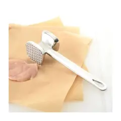 Norpro 10-Inch Aluminum Meat Tenderizer Hammer, Silver