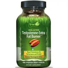 Irwin Naturals Testosterone-Extra Fat Burner 68 Sgels