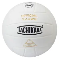 Tachikara SV5WS Sensi Tec Microfiber Composite Volleyball - White