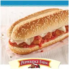 Pepperidge Farm Bakery Classics Soft White with Sesame Seeds Hoagie Rolls - 14.5oz/6ct