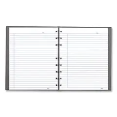 Blueline NotePro Notebook, 1-Subject, Medium/College Rule, Cool Gray Cover, (75) 9.25 x 7.25 Sheets