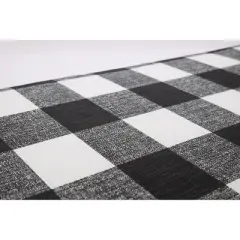 2pk Anderson Rectangular Throw Pillows Black - Pillow Perfect