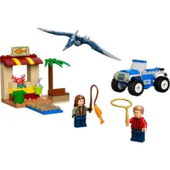 LEGO Jurassic World Pteranodon Chase Dinosaur Toy Playset 76943