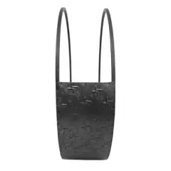 Round Black Metal Wall Planter - Foreside Home & Garden