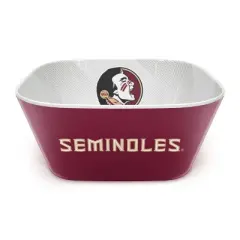NCAA Florida State Seminoles Serving Bowl: Melamine Rounded Square, 15-Volume
