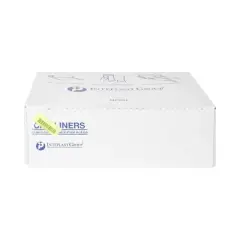 McKesson Trash Can Liners, Light Duty - Star-Sealed Bottom, 8 mic - Clear, 30 gal Capacity, 30 in x 37 in, 500 Count