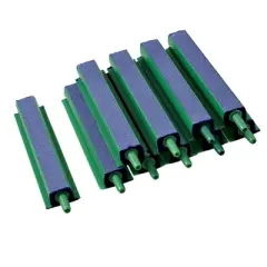Unique Bargains Mineral Bubbles Air Stone Bar for Aquarium 4.6mm Diameter Green 10 Pcs