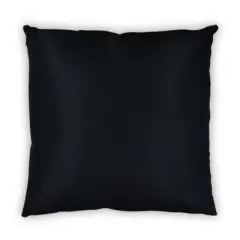 Star Wars White Imperial Symbol 25"x25" Black Square Outdoor Pillow