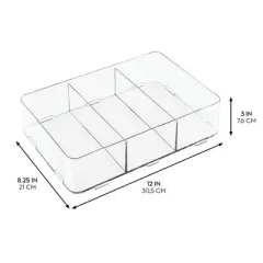 InterDesign Clarity Interlocking Divided Organizer