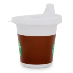 Gamago Baby Ducks Coffee Rise & Shine Toddler Sippy Cup | Holds 4 Ounces
