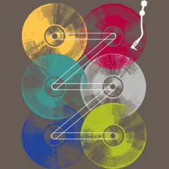 Women's Design By Humans Nonstop By clingcling Racerback Tank Top