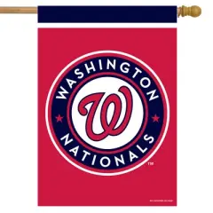 Briarwood Lane Washington Nationals House Flag MLB Licensed 28" x 40"