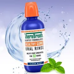 TheraBreath Healthy Gums Mouthwash Antigingivitis - Clean Mint