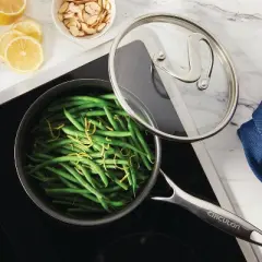 Circulon SteelShield C-Series 2qt Clad Tri-Ply Nonstick Saucepan with Lid