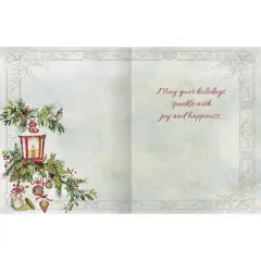 LANG 18ct 'All Is Bright' Boxed Holiday Greeting Card Pack