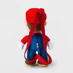 Boys' Super Mario Plush 12" Backpack - Red