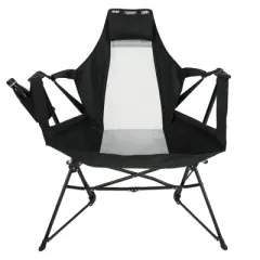 PAGED Camping Chairs with Aluminum Alloy Adjustable Back,Outdoor Portable Chairs with Pillow Cup Holder and Carry Bag,Folding Chairs for Lawn