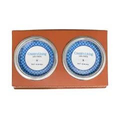 Country Living Elevated Dog Feeder with 2 Stainless Steel Bowls &ndash; Available in 2 Sizes & 3 Color Options