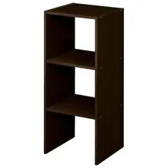 ClosetMaid 895600 Decorative Home Stackable 2-Cube Organizer Storage 31-Inch, Espresso