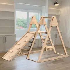 TopComfy Playground Swings for Outdoor Swing Set, Children Outdoor Playset Place, Suitable for Garden, Courtyard, Beige,29.7&rdquo;*44.5&rdquo;*44.9"