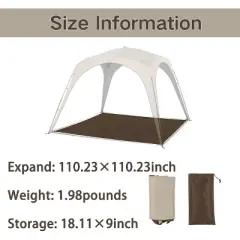 Naturehike Cloud Boundar Ground Sheet &mdash; Durable 210D Oxford Polyester Ground Cloth for Cloud Boundar Shelters