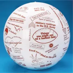 S&S Worldwide Men's Toss N Talk-About Ball 24in