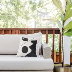 16"x16" Deny Designs ThingDesign Abstract Outdoor Throw Pillow