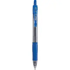 Pilot G2 Premium Retractable Gel Ink Pen Refillable Blue Ink 1mm Dozen 31257