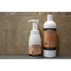 Plantlife Patchouli Foam Soap Value Set &ndash; Gentle, Moisturizing, Plant-Based for All Skin Types &ndash; Hand & Body Wash &ndash; 8.5-16oz